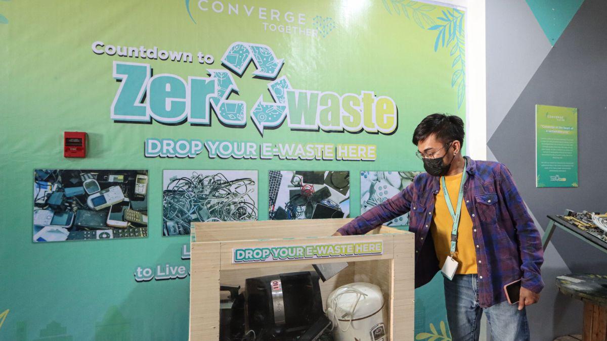 Converge business centers become collection points for e-waste