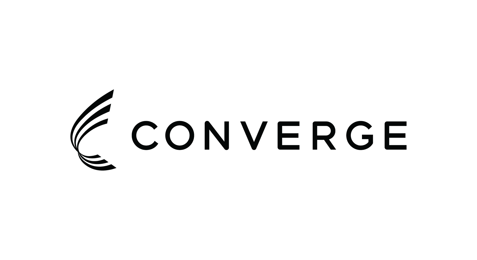 Converge (black, horizontal)