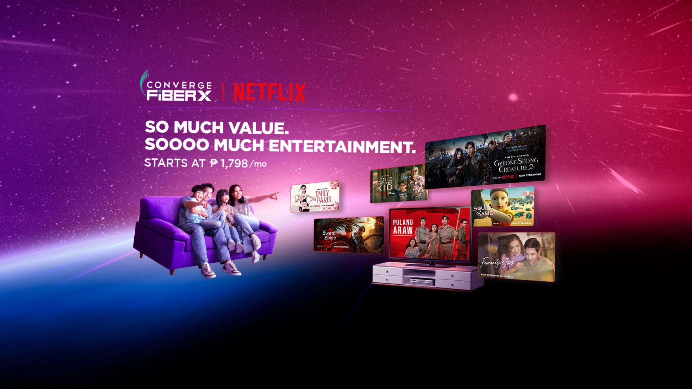 Converge & Netflix reveal their newest and much-awaited internet & entertainment bundle