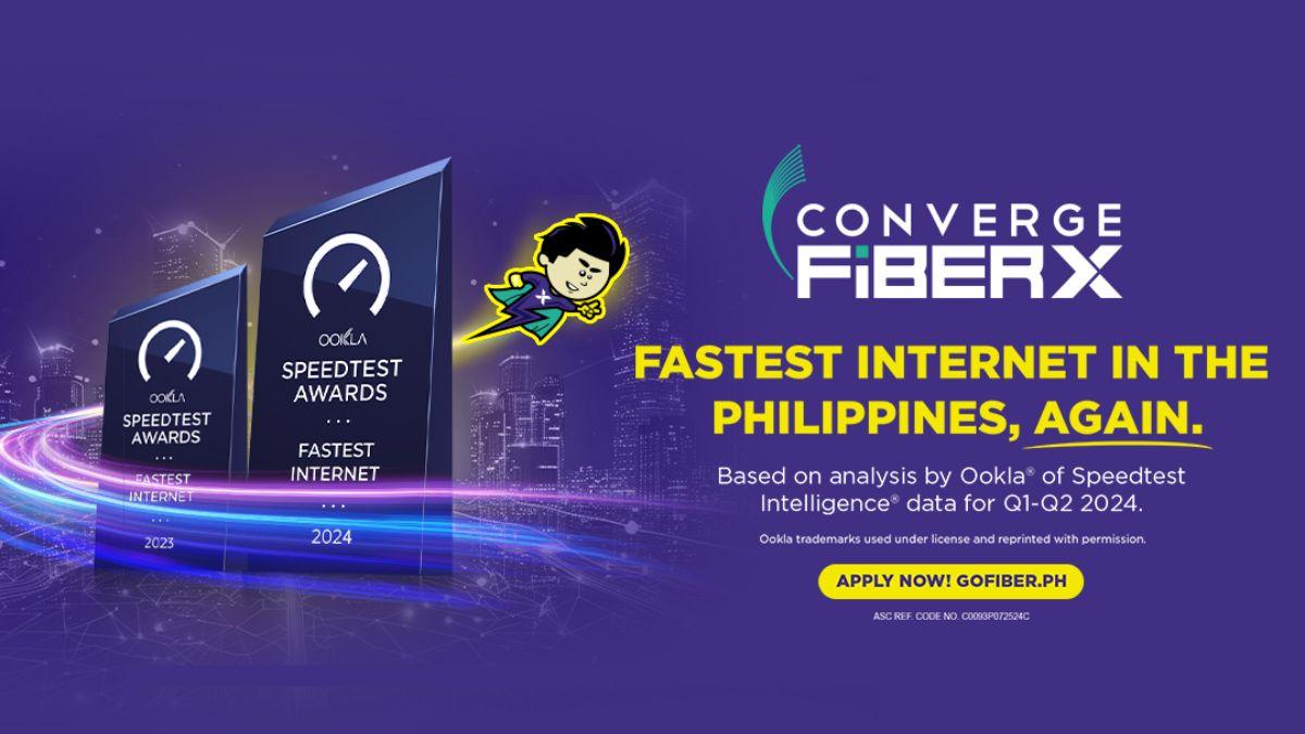 Converge crowned fastest internet provider in Philippines for second consecutive year