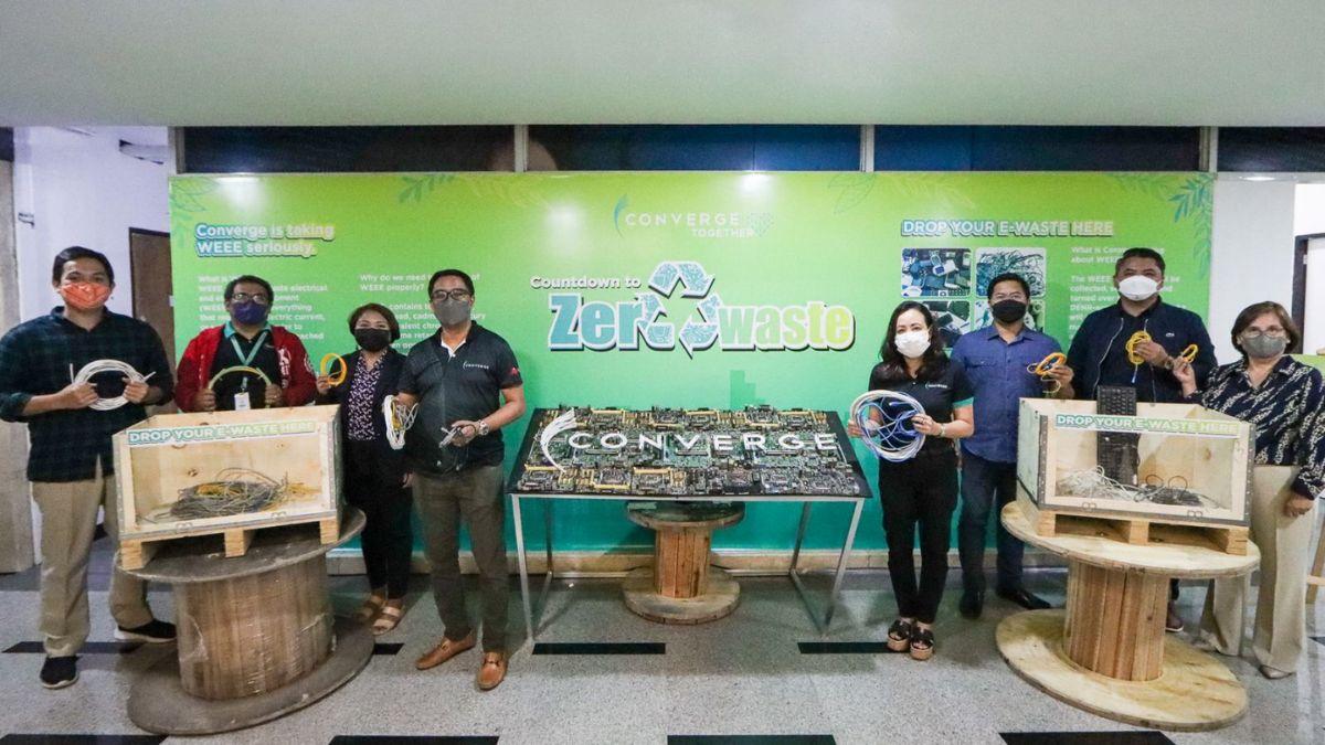 Converge launches #CountdownToZeroWaste campaign, taps partners for e-waste disposal and tarp upcycling