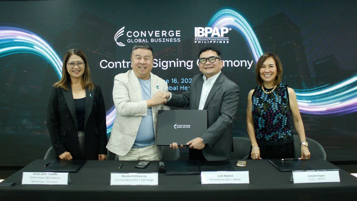 Converge, IBPAP join forces to capacitate BPO sector amid AI boom
